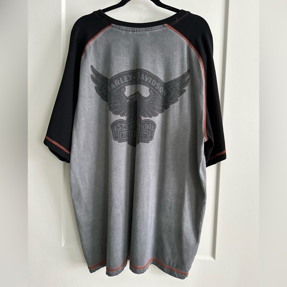 Harley-Davidson Men’s Iron Bond Raglan Tee - Picture 2 of 3